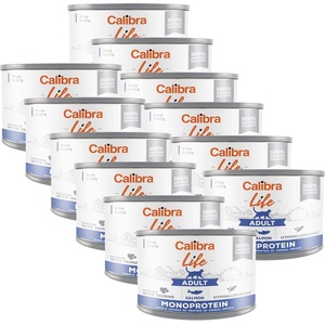 Calibra Cat Life Възрастен Сьомга 12 x 200 г