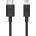 Belkin Mixit Boost Charge USB-C to Lightning Cable PD 18W - MFI сертифициран USB-C към Lightning кабел за Apple устройства с Lightning порт (120 см) (черен)