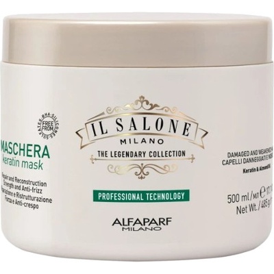 Alfaparf Milano Il Salone Keratin obnovujúca maska pre poškodené vlasy 250 ml