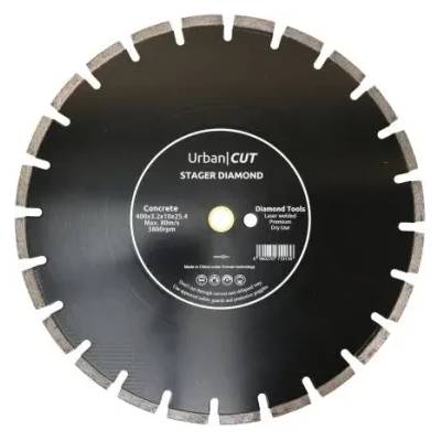 Stager Диамантен диск за бетон/асфалт Stager URBAN CUT/ 400 мм (1170122400)