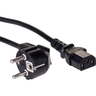 BlackBird Захранващ кабел за pc 1, 5 м, 90 градуса, черен bh1525 (bh1525)