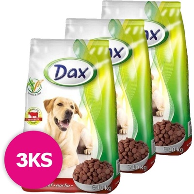 Dax Dog Hovädzie 3 x 10 kg