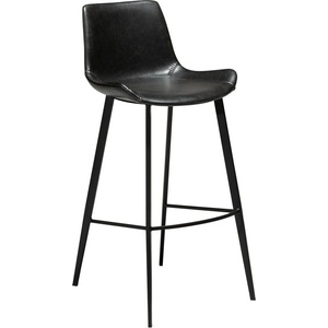 DAN-FORM Denmark Черен бар стол от изкуствена кожа DAN-FORM Дания , височина 101 cm Hype - DAN-FORM Denmark (200700760)