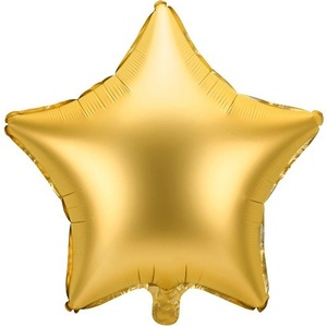 Party Deco Фолиев Балон Звезда в Златно, 48см (fb3s-019)