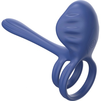 Xocoon Couples Slimline Vibrator Ring Blue