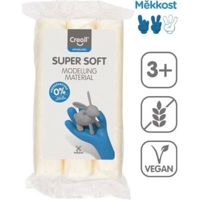 Creall Modelovací hmota Creall Super soft 500 g bílá