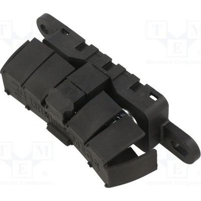 LITTELFUSE 02981028HXFC Zásuvka; 500A; šroub M6; Výv: očka M6; UL94V-0; 32V; -40÷125°C