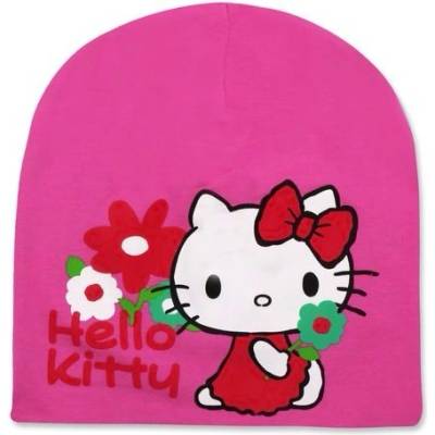 dívčí čepice jaro/podzim Hello Kitty