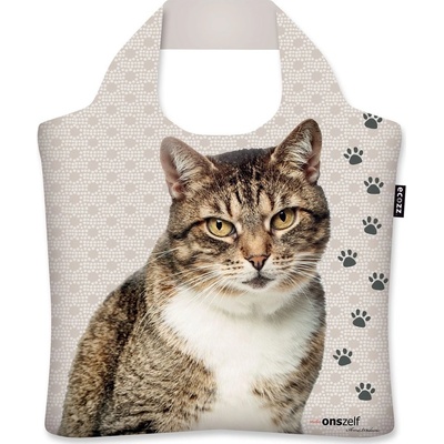 Nákupní taška ECOZZ - Mr. Cat / Studio Onszelf SCCA02