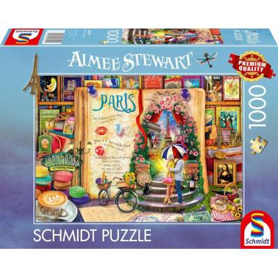 Schmidt Stewart Spomienky na Paríž 1000 dielov