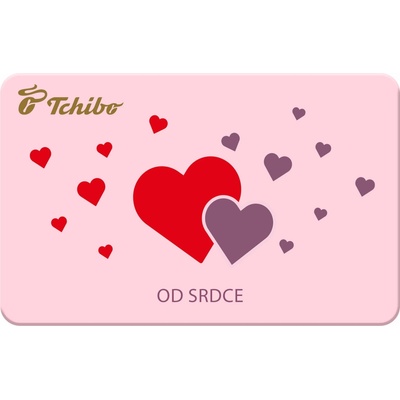Tchibo - Elektronická dárková karta »Od srdce«