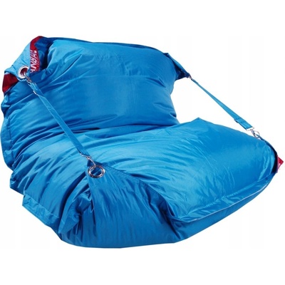 BeanBag 189x140 comfort s popruhmi sea green