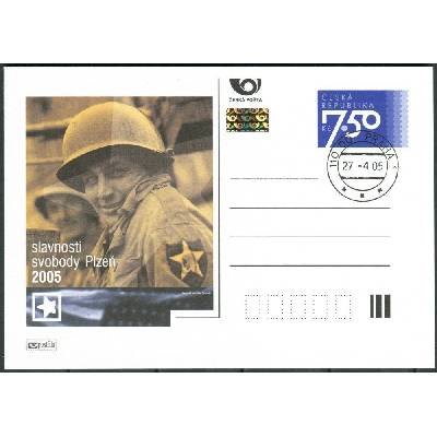 Česká pošta (2005) CDV 96 O - P 111 - Plzeň - razítko