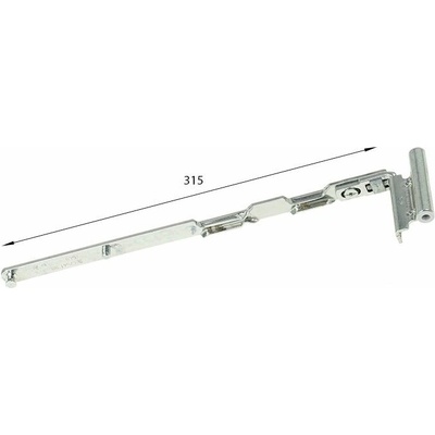 G-U horné rameno nožnice pre otváravo-sklopné krídla 12/20-9 501 – 750