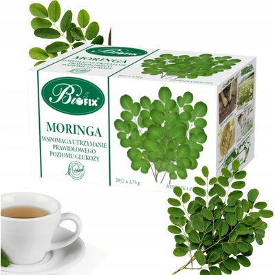 BIFIX bylinný expresný čaj MORINGA 20 x 1.75 g