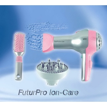 KLEIN Dětský fén Na baterie Set S hřebínkem BRAUN