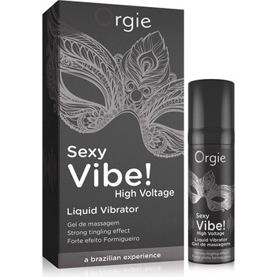 Orgie Sexy Vibe! tekutý vibrátor High Voltage 15 ml – Zboží Dáma