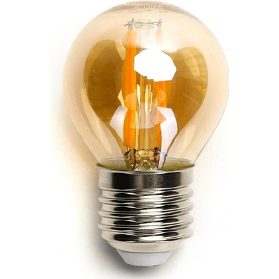Aigostar LED filament žiarovka E27 G45 4W 2200K teplá biela