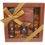 Bodyfarm Комплект Cocoa Cookies - Душ гел, Мляко за тяло и Сапун, 2 х 50 ml + 110 g - ozone