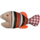 TRIXIE Plyšová/látková rybka s catnipem 9-12 cm