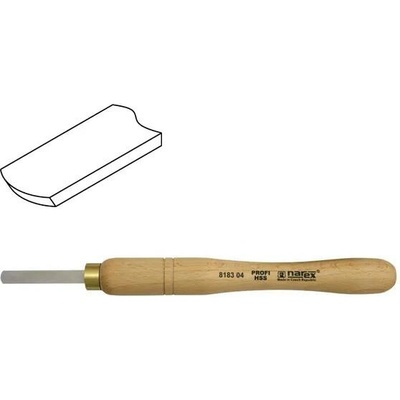 Struh mini ubírací zaoblený HSS LINE PROFI 8 x 50 mm