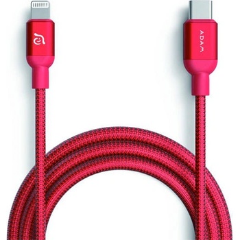 Adam Elements ACBADCL200BRD USB-C to Lightning, 2m, červený