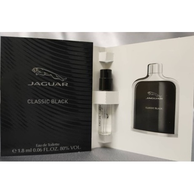 Jaguar Classic Black toaletní voda pánská 1,8 ml vzorek