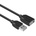 Vention USB-A 2.0/M - USB-A 2.0/F (удължител, PVC, черен), 3 м, кабел