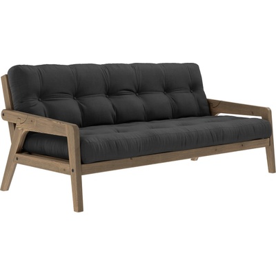 Karup design GRAB SOFA natural pine pohovka z borovice dark grey 734 karup carob
