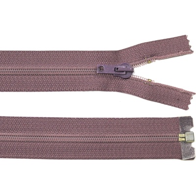 Spirálový zip no.5 rozepínací 60cm - více barev color: 749 světle fialová