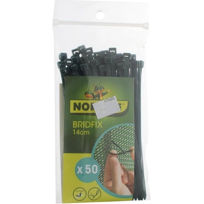 Sťahovacie pásky pre umelé ploty 3,2 mm x 14 cm, 50ks zelené