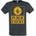 AMPLIFIED мъжка тениска public enemy - yellow fight the power - charcoal - amplified - zav210g83_cc