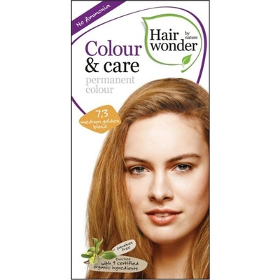 Hairwonder Colour & Care STŘEDNĚ ZLATA BLOND 7.3 100 ml