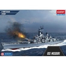 Academy Model Kit loď 14401 USS Missouri BB 63 1:400