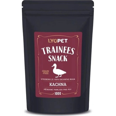 LYOPET Trainees snack kačica 100 g
