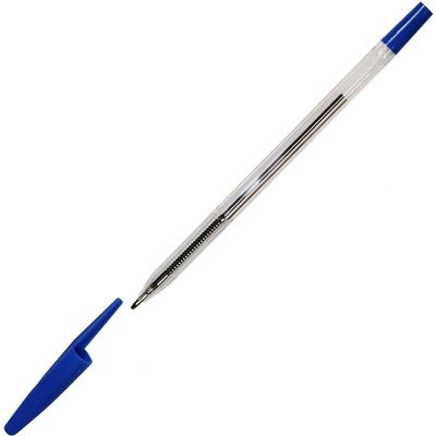 Beifa Химикалка А+ 927, прозрачен корпус, 1.0 mm, синя, 50 б (1005100139)