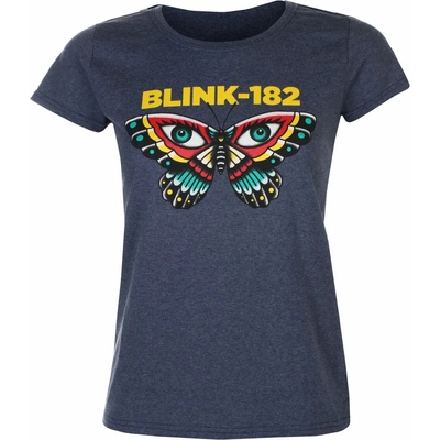 ROCK OFF дамска тениска Blink 182 - Пеперуда - ВМС - ROCK OFF - BLINKTS13LN