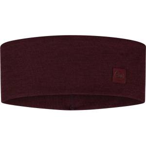Buff Лента за глава Buff Merino Wide Headband - Solid Garnet - размер One Size (204-9110-1111)