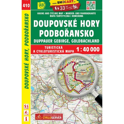 Turistická mapa Doupovské hory