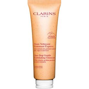 Clarins One Step Gentle Exfoliating Cleanser деликатен ексфолиращ гел за всички типове кожа на лицето за жени 125 мл