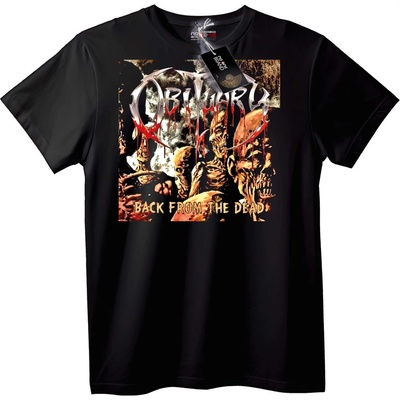 NOONEBRAND Тениска Obituary Завърнали от мъртвите - M, White