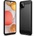 Forcell Противоударен Силиконов Калъф за Samsung A12, Forcell Carbon Case, Черен (5903396091001)