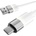 AVAX cb313 glowy 2 м 18w usb-a - usb-c бял кабел за бързо зареждане avax_cb313 (avax_cb313)