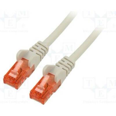 Goobay 93669 Patch U/UTP Cat 6 RJ45 vidlice z obou stran lanko Cu 1m