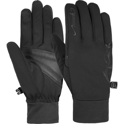 Reusch Дамски ръкавици Reusch Women's Saskia Touchtec Gloves - Black / Black - размер 6 (EU) (202-5144-0311)
