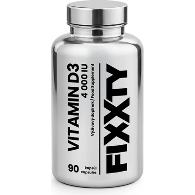 Fixxty Vitamín D3 4000 IU 90 kapsúl