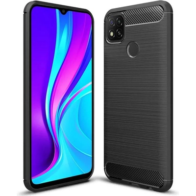 Xiaomi Anti Shock гръб Carbon за Xiaomi Redmi 10A, Черен (3587)