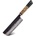 HARAHU Дамаски кухненски нож AI-37323 - Nakiri / Черен KP37323
