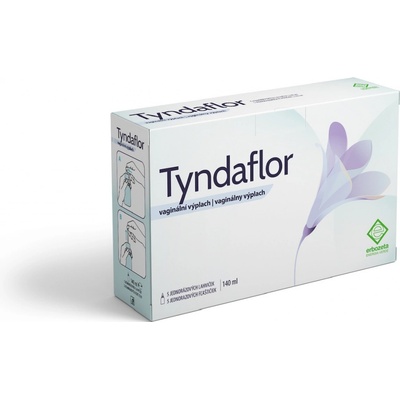 Tyndaflor vaginálny výplach fľaštičky 5 x 140 ml