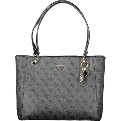 Guess Jeans štýlová dámska kabelka 34.0X26.0X9.0cm Čierna